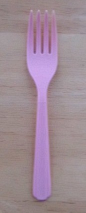 Fork - Heavy Weight - Pink - Click Image to Close