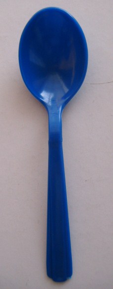 Soup Spoon - Heavy Weight - Blue