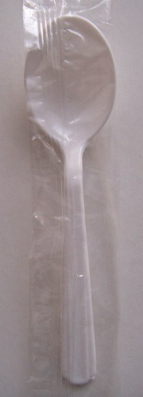 Soup Spoon - Heavy Weight - White - Individually Wrapped