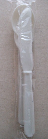 Cutlery Kit - 3 piece - Heavy Weight - White